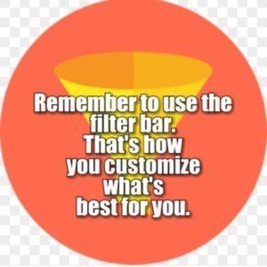 FILTER YOUR SELECTIONS: EASY PEASY